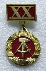 ГДР. ГЕРМАНСКАЯ ДЕМОКРАТИЧЕСКАЯ РЕСПУБЛИКА 1949-1969. ГЕРБ