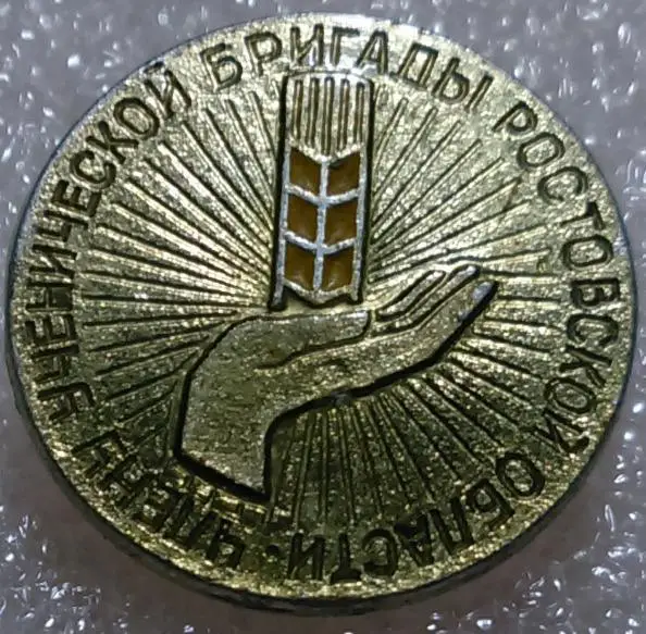 КОМСОМОЛ. ВЛКСМ. ПИОНЕРИЯ. ЧЛЕН УЧЕНИЧЕСКОЙ БРИГАДЫ РОСТОВСКАЯ ОБЛАСТЬ