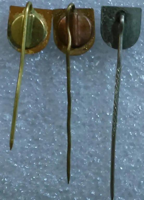 СПОРТ. ДСО БУРЕВЕСТНИК. ЧЛЕНСКИЕ.ФРАЧНИКИ. ЭМАЛЬ. ТРИ ВАРИАНТА. тяж. мет ОДНИМ ЛОТ 1