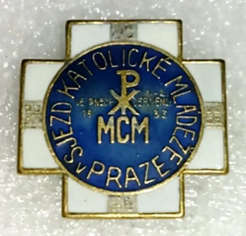 ПОЛЬША. СОЮЗ КАТОЛИЧЕСКОЙ МОЛОДЕЖИ. СЪЕЗД В ПРАГЕ 1