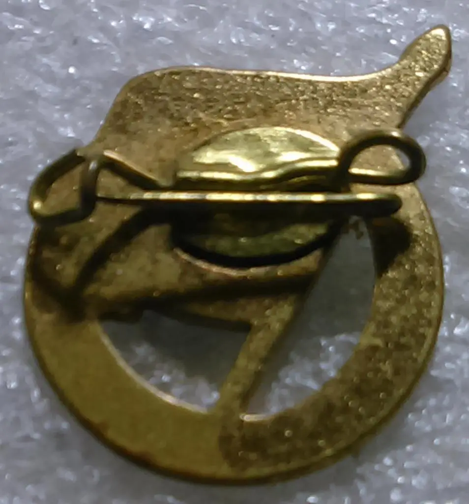 КОМСОМОЛ ГДР. FDJ. ДЕЛЕГАТ 8 СЪЕЗДА КОМСОМОЛА 1967. ТЯЖЕЛЫЙ ЭМАЛЬ 1