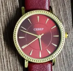 МУЖСКИЕ ЧАСЫ НАРУЧНЫЕ СЕВЕР. АРТЕК. ЯПОНСКИЙ МЕХАНИЗМ. КВАРЦ. РАБОЧИЕ