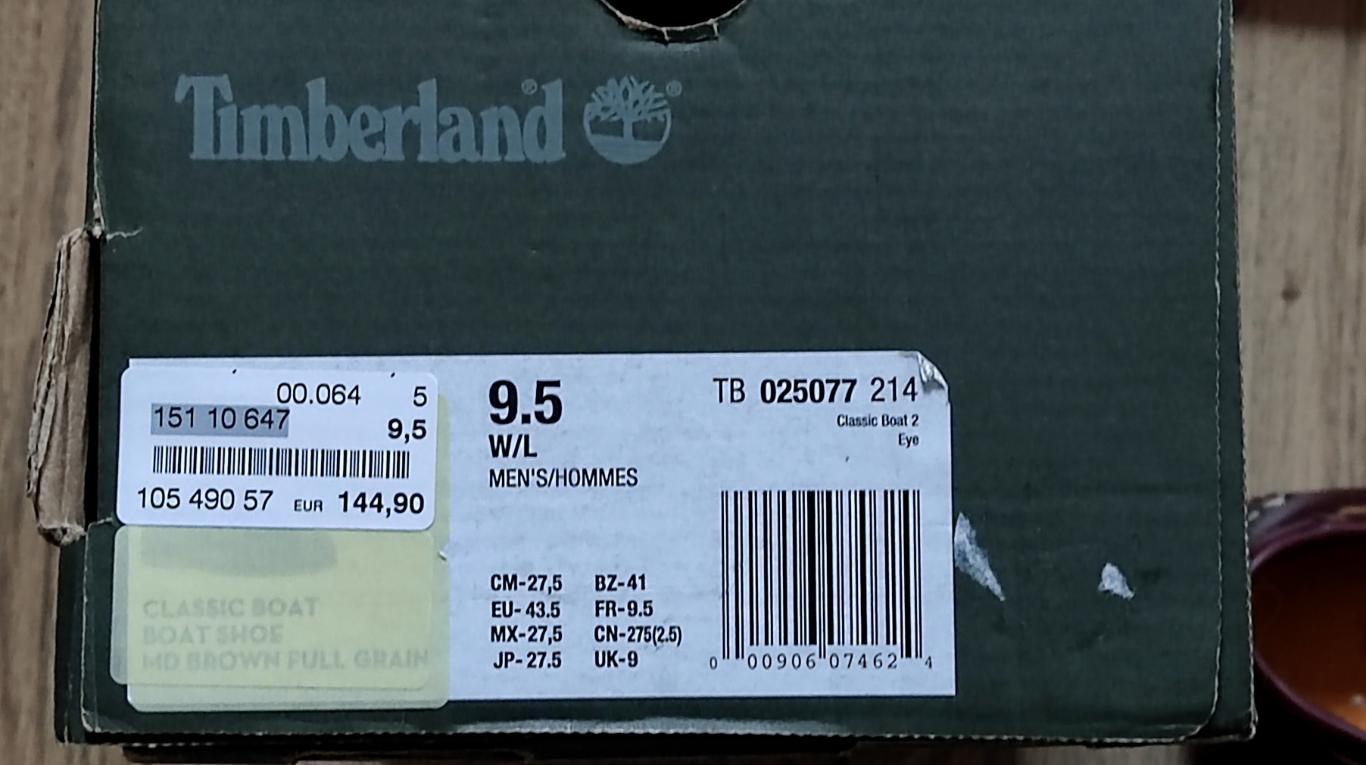 Трек сайдеры Timberland p 42 пр-во Доминикана оригинал новые из США коричневые 2