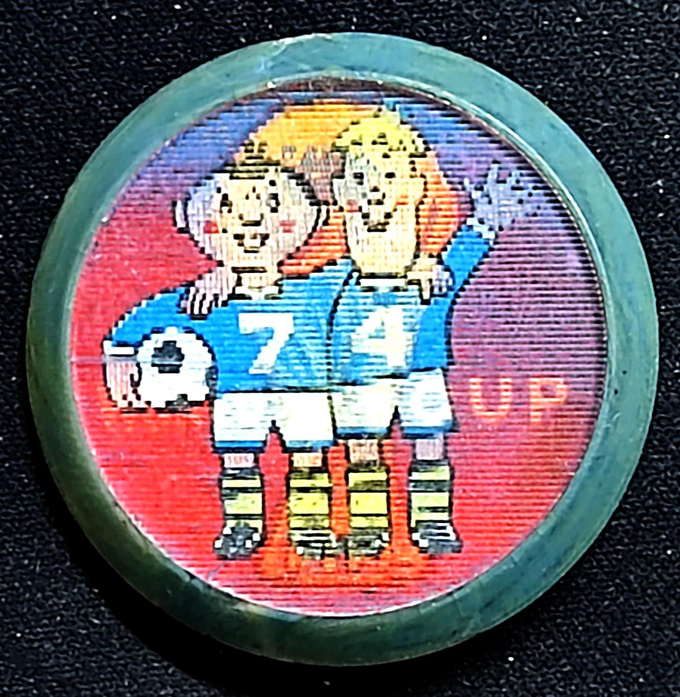 Спорт. Футбол Чемпионат мира по футболу 1974. переливашка