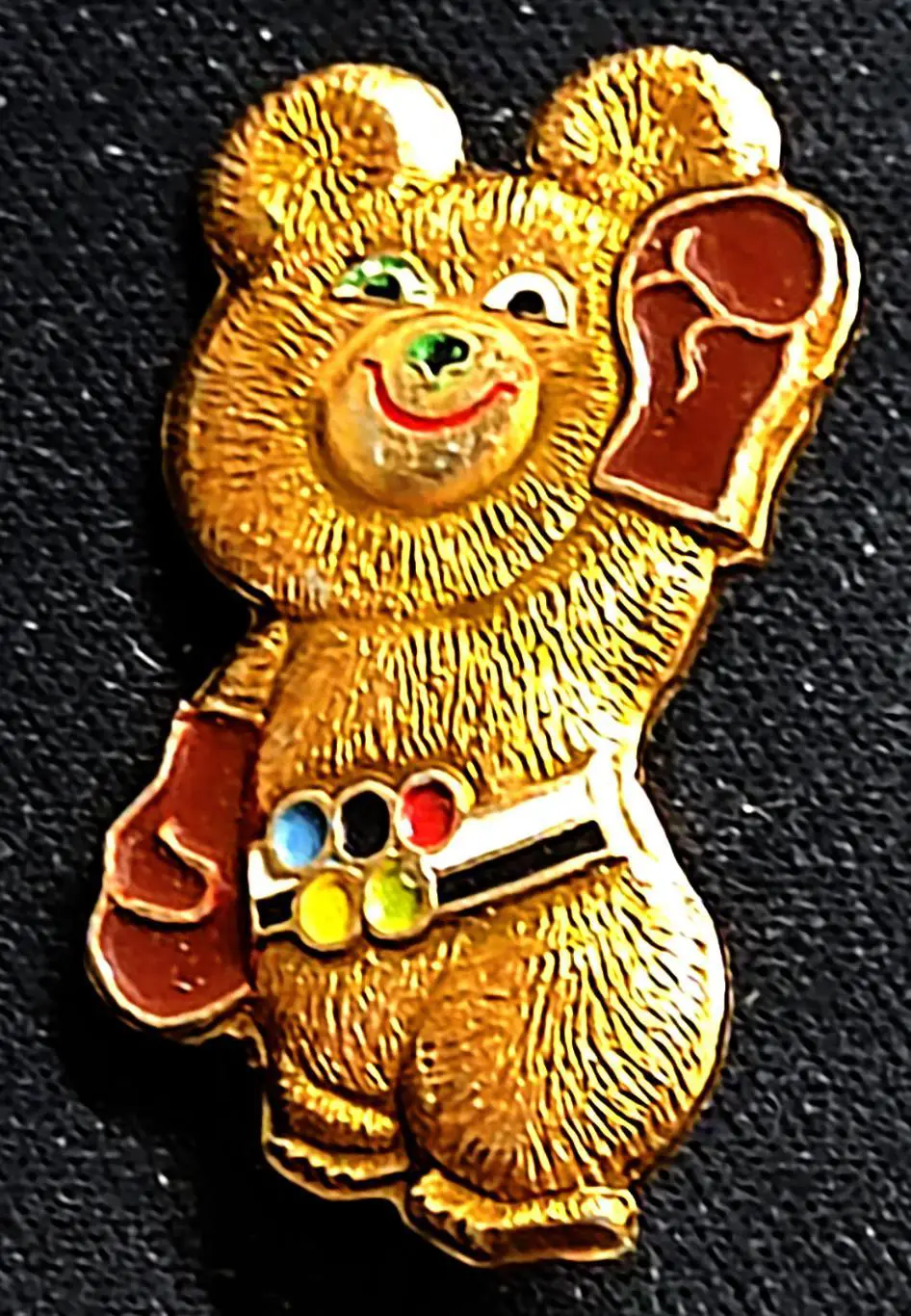 Спорт. Олимпиада 80. Талисман. Олимпийский мишка боксер. Бокс