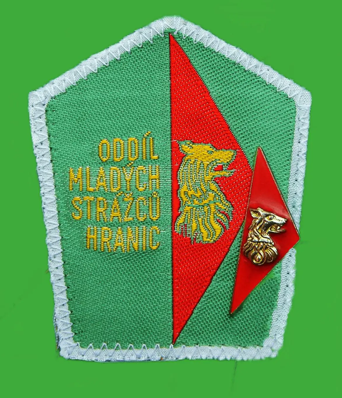 ПИОНЕРИЯ ЧССР. ЧЕХОСЛОВАКИЯ. ЮНЫЙ ПОГРАНИЧНИК. ЗОЛОТОЙ. ТОЛЬКО ЗНАЧОК 3