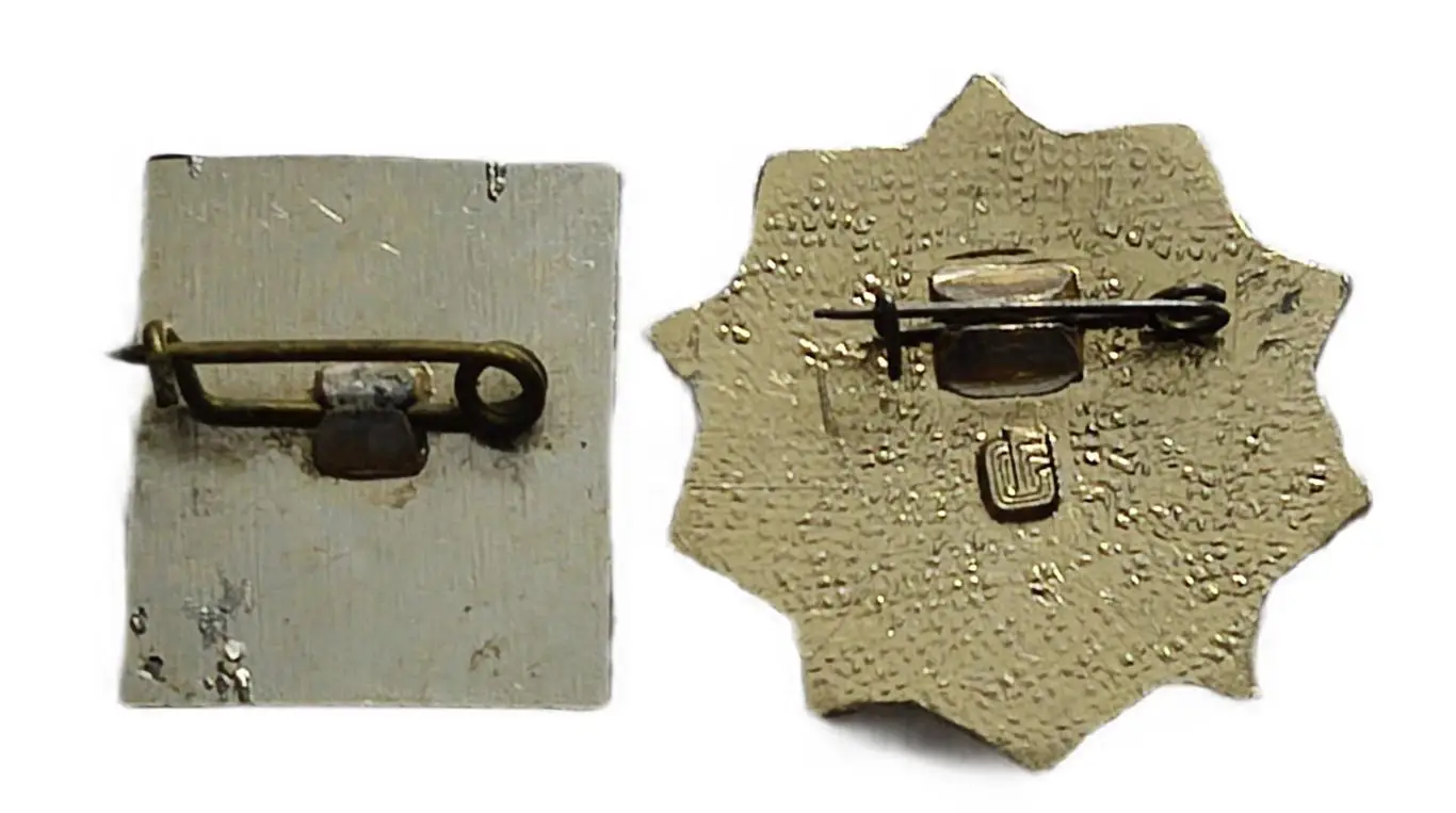 ОСВОД БССР. ОБЩЕСТВО СПАСАНИЯ НА ВОДАХ. ЧЛЕНСКИЙ ЗНАК. ПАРА 1