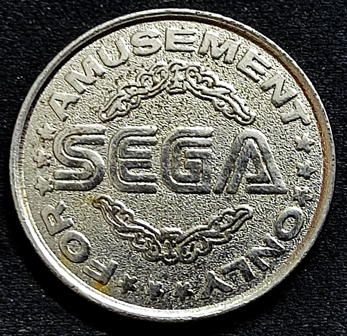 ПЛАТЕЖНЫЙ ЖЕТОН. ИГРОВОЙ ЖЕТОН SEGA AMUSEMENT 1