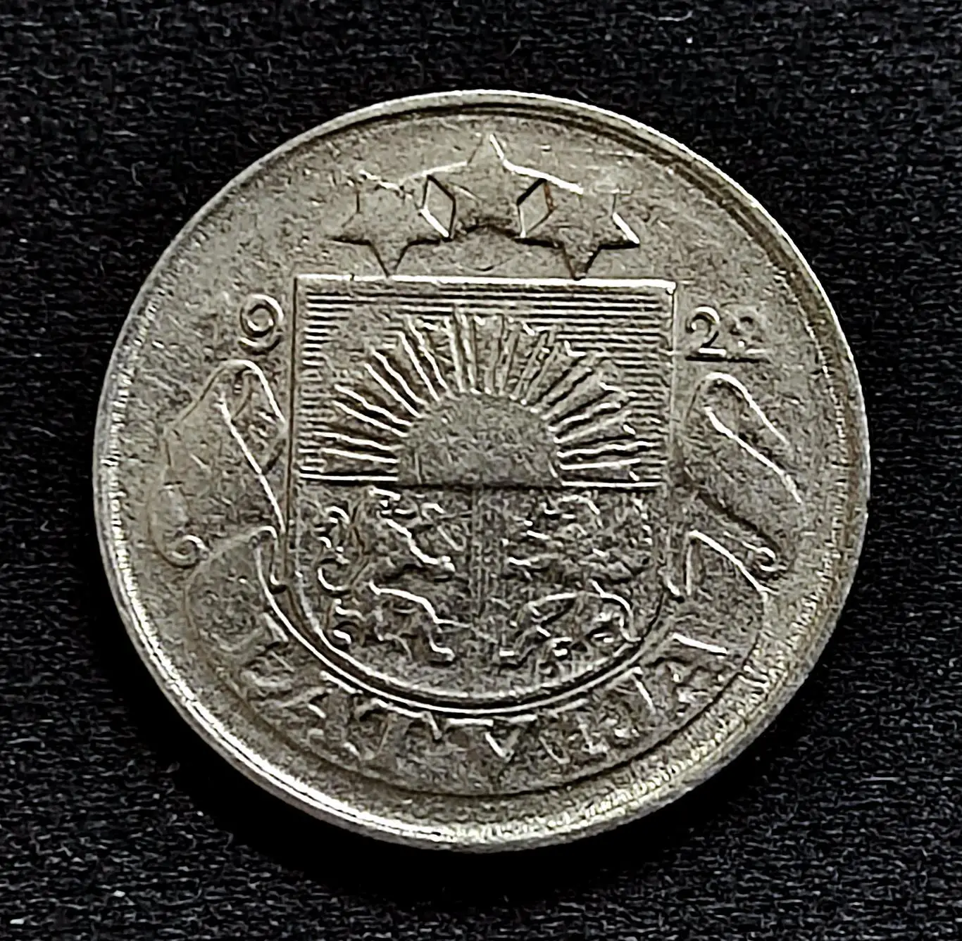 Латвия 10 сантимов 1922 1