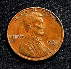 США 1 цент 1981. из оборота
