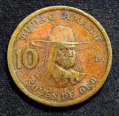 Перу 10 солей 1983. из оборота