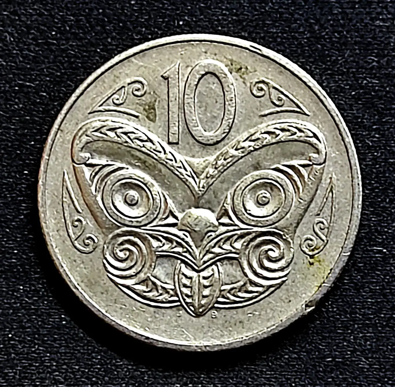 Новая Зеландия 10 центов 1978. Елизавета II. из оборота