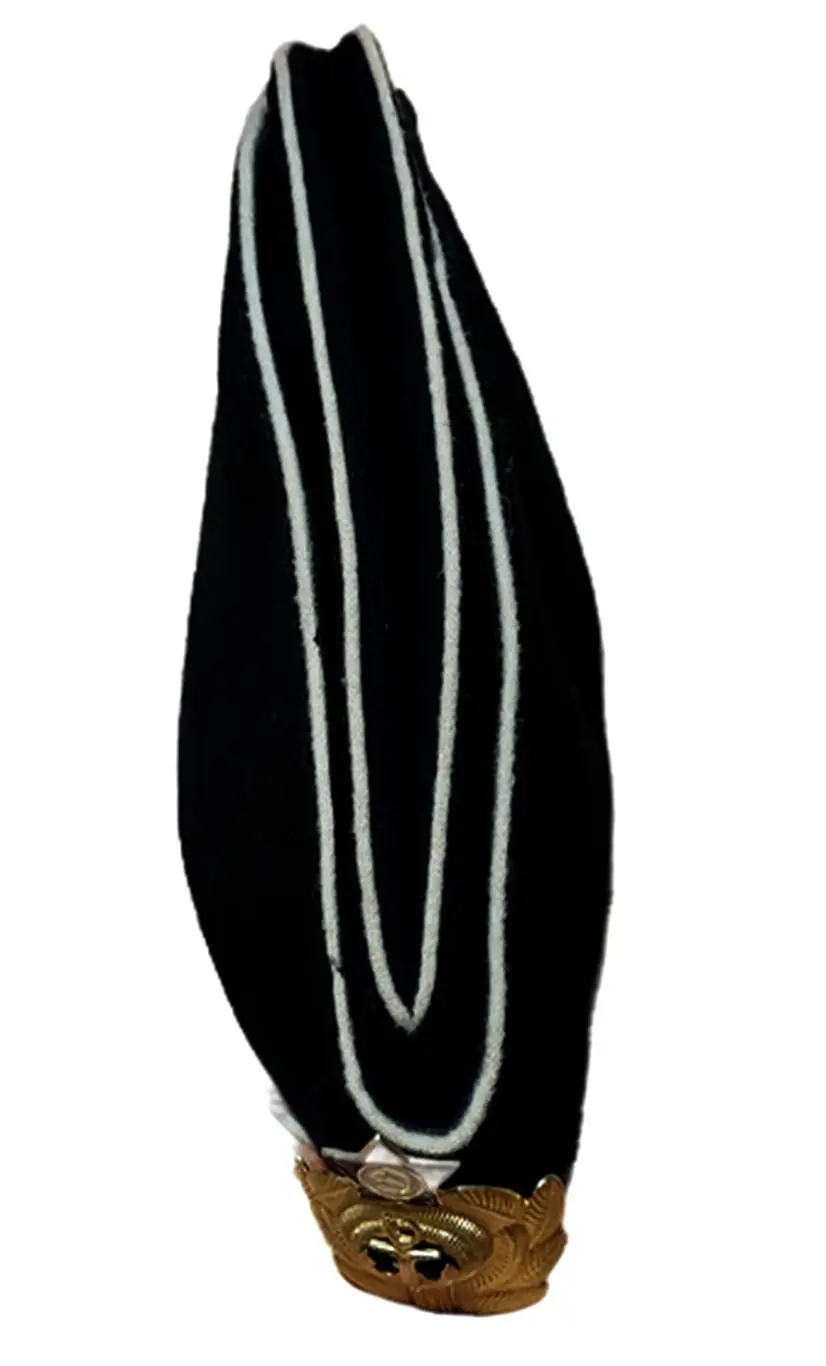 ФОРМЕННАЯ ПИЛОТКА ОФИЦЕРА ВМФ СССР. р-р 58. 1981 год 1