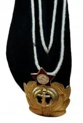 ФОРМЕННАЯ ПИЛОТКА ОФИЦЕРА ВМФ СССР. р-р 58. 1981 год