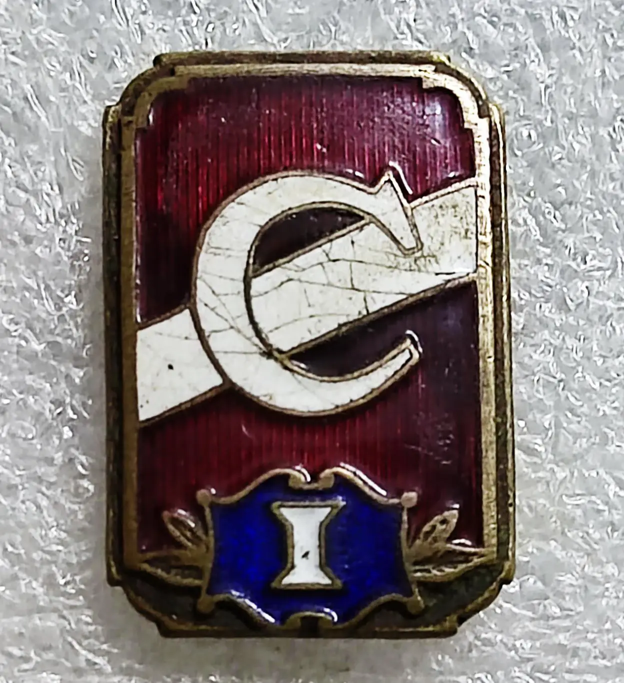 СПОРТ ДСО СПАРТАК. ВСЕСОЮЗНОЕ ПЕРВЕНСТВО ЧЕМПИОН. ВИНТ. ТЯЖЕЛЫЙ. ЭМАЛЬ