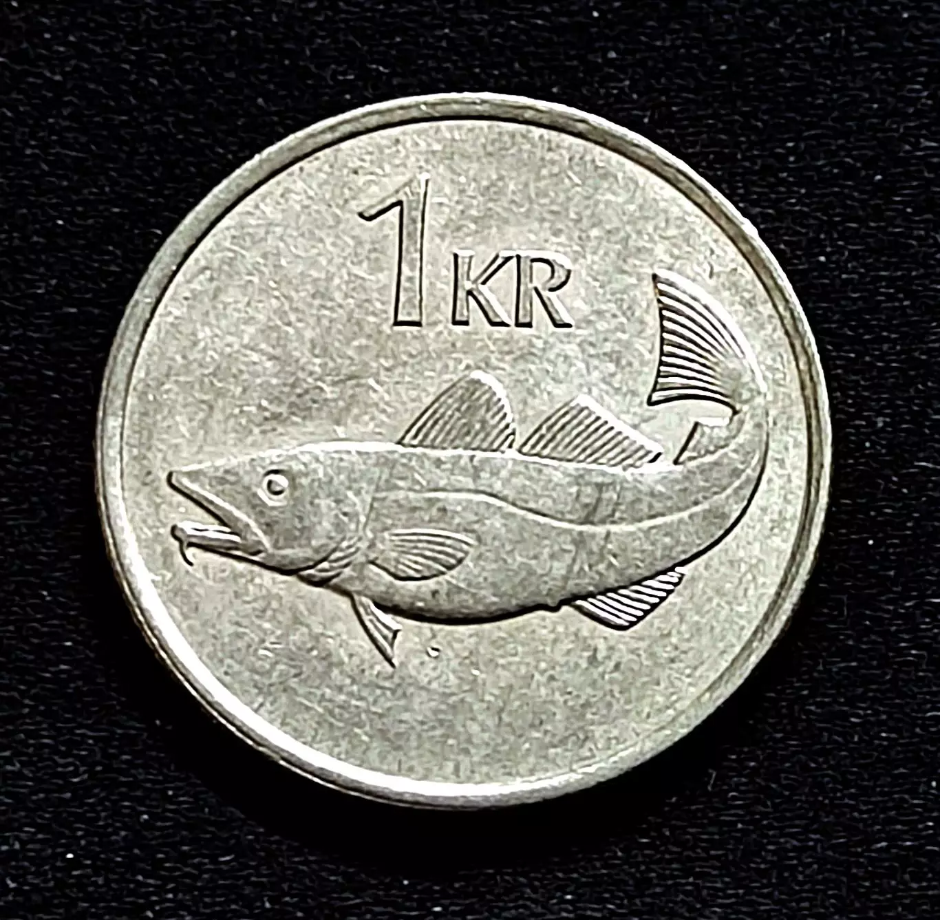 Исландия 1 крона 1992 год 1