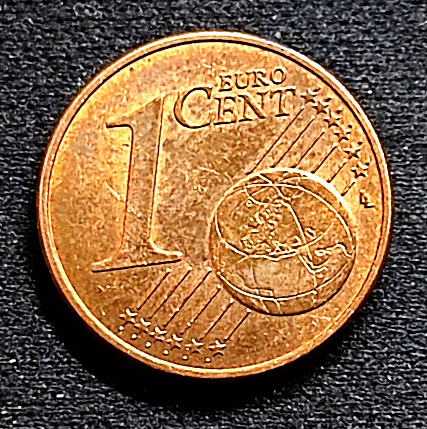 Франция 1 евроцент 2009