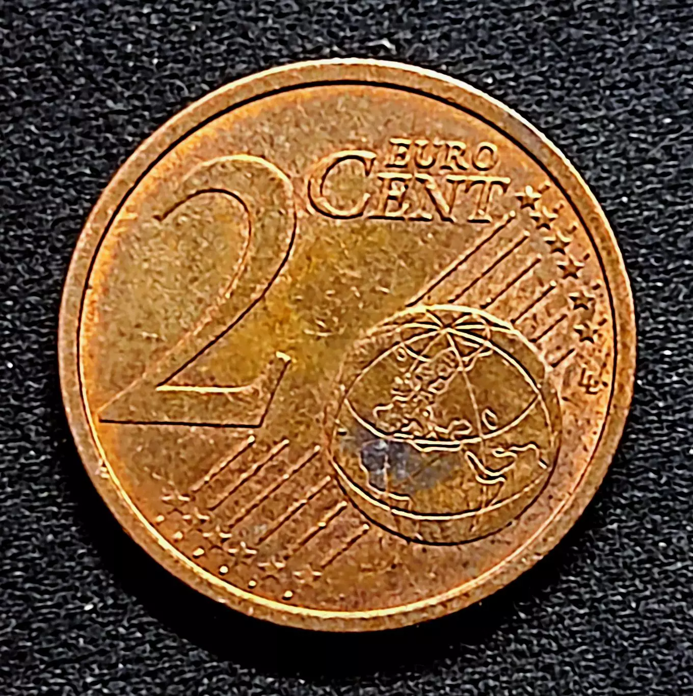 Германия 2 евроцент 2002 год D Мюнхен