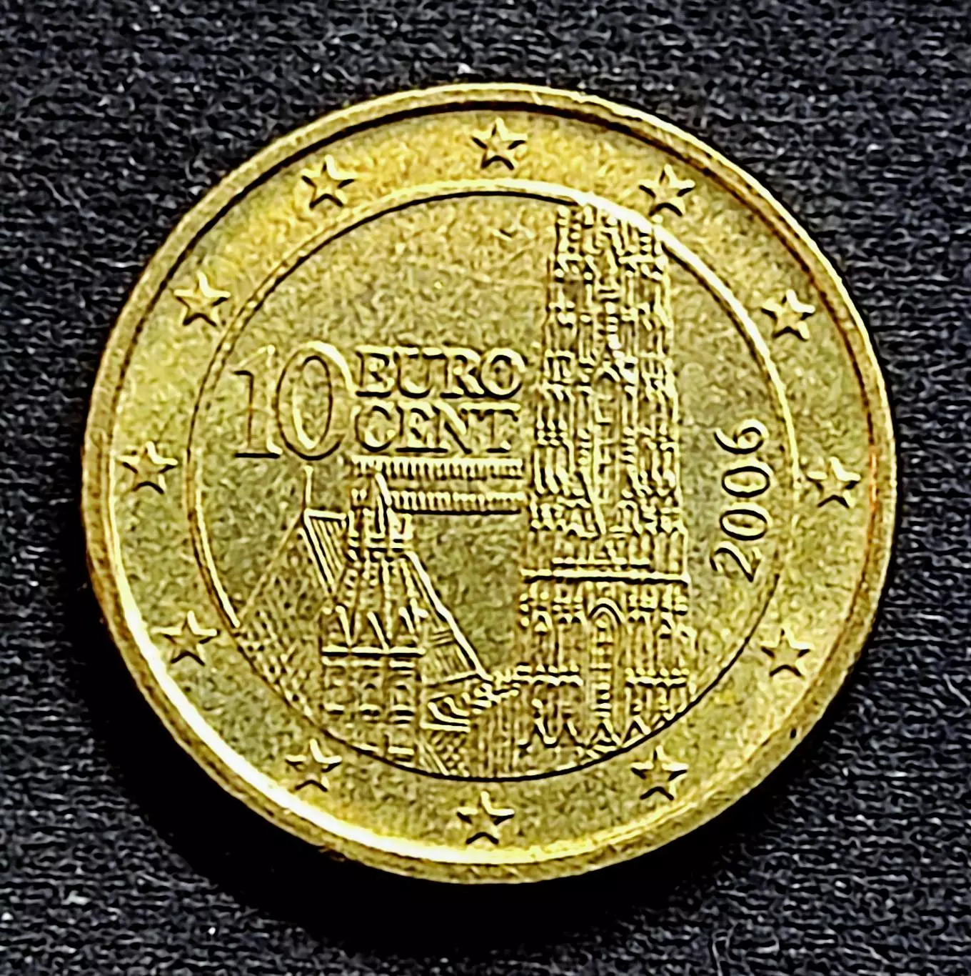 Австрия 10 евроцентов 2006