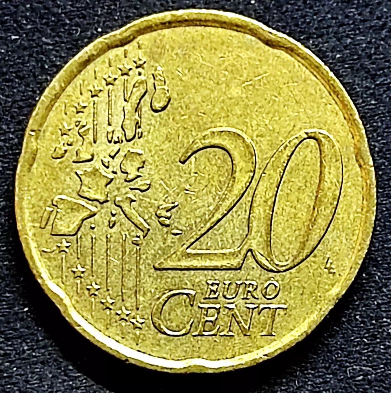 Франция 20 евроцентов 2001 год. 1