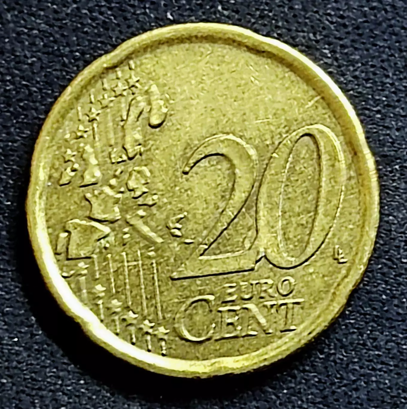 Испания 20 евроцентов 1999 год. Сервантес 1