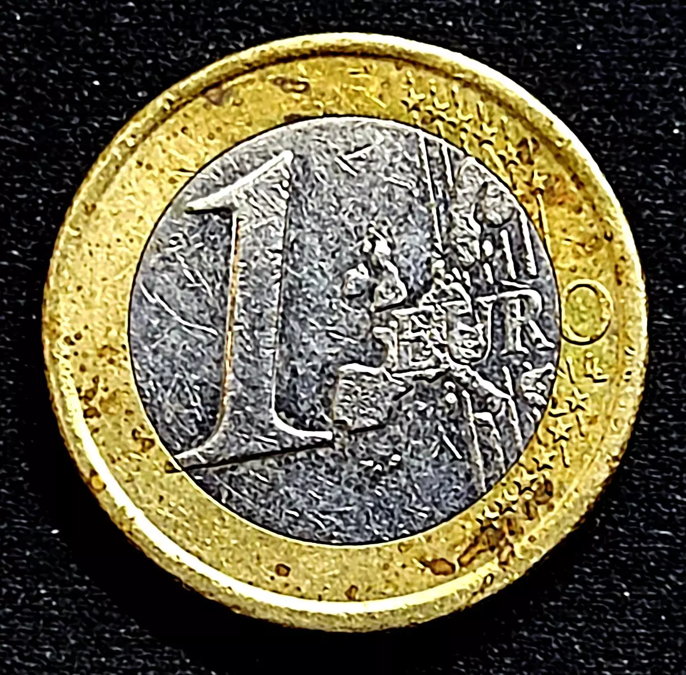 Испания 1 евро 2005 год. король Хуан Карлос 1