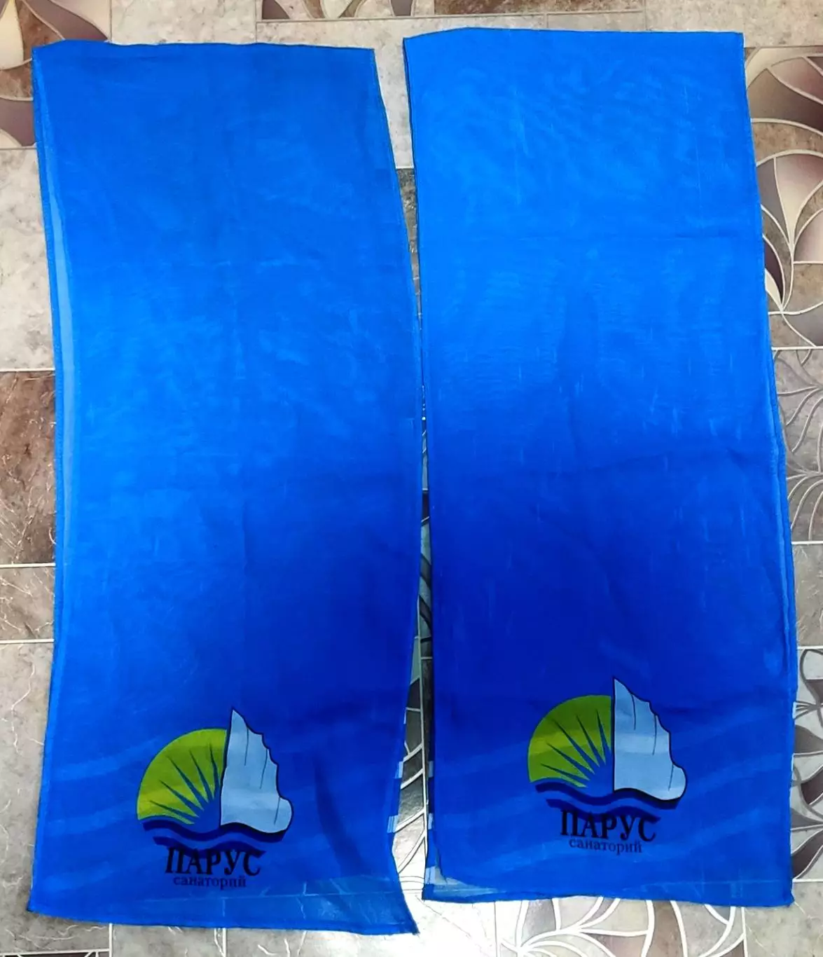 КРЫМ. ГАСПРА. САНАТОРИЙ ПАРУС. ШАРФ СОТРУДНИКА. цена за один