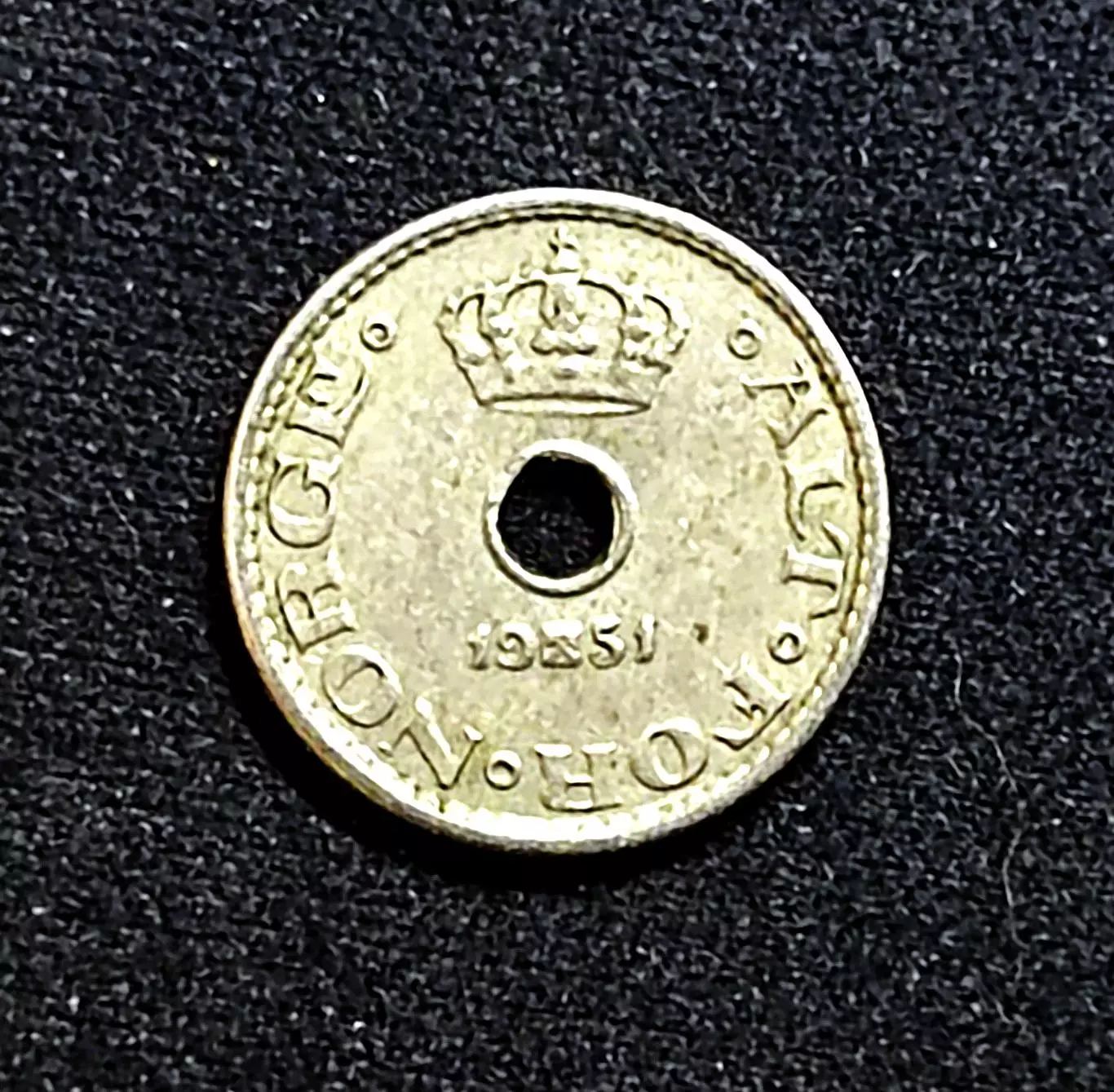 Норвегия 10 эре 1951 последний год 1