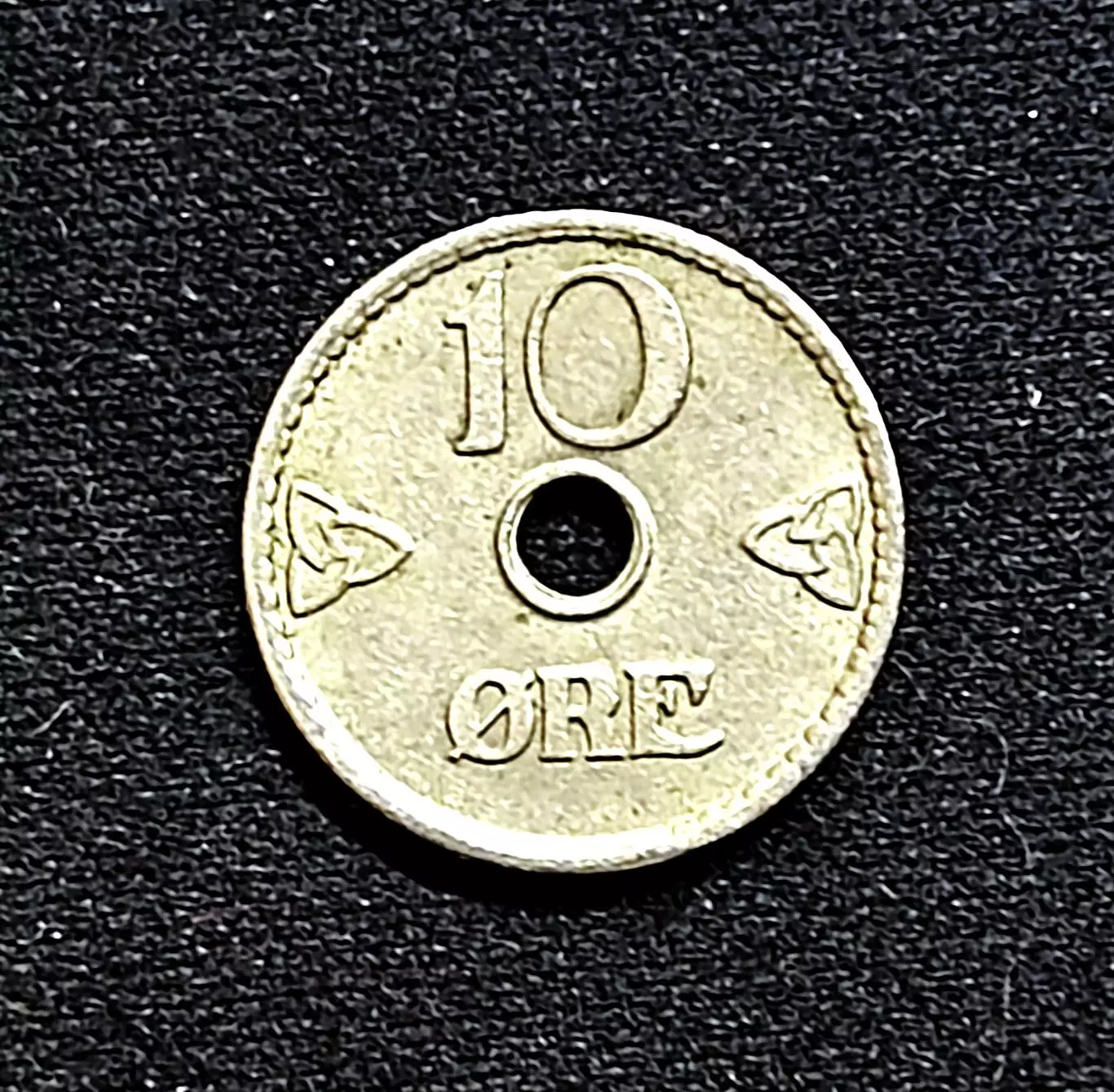 Норвегия 10 эре 1951 последний год