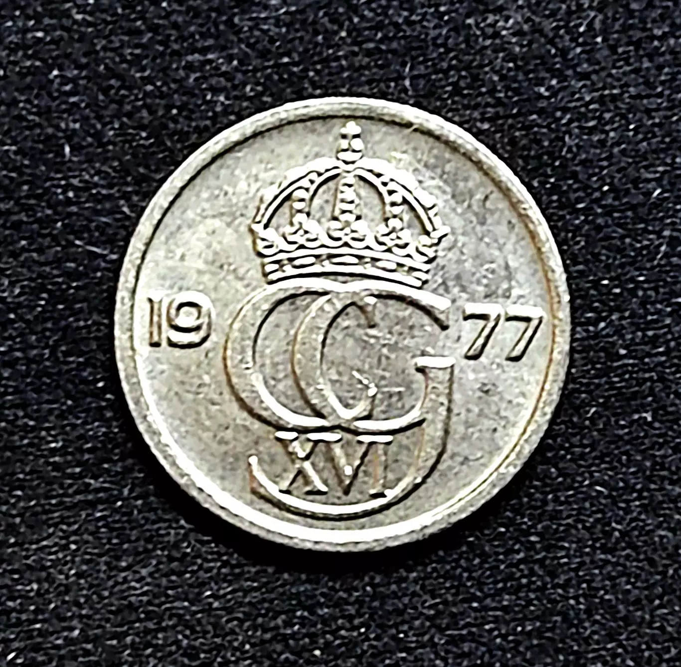 Швеция 10 эре 1977. из оборота 1