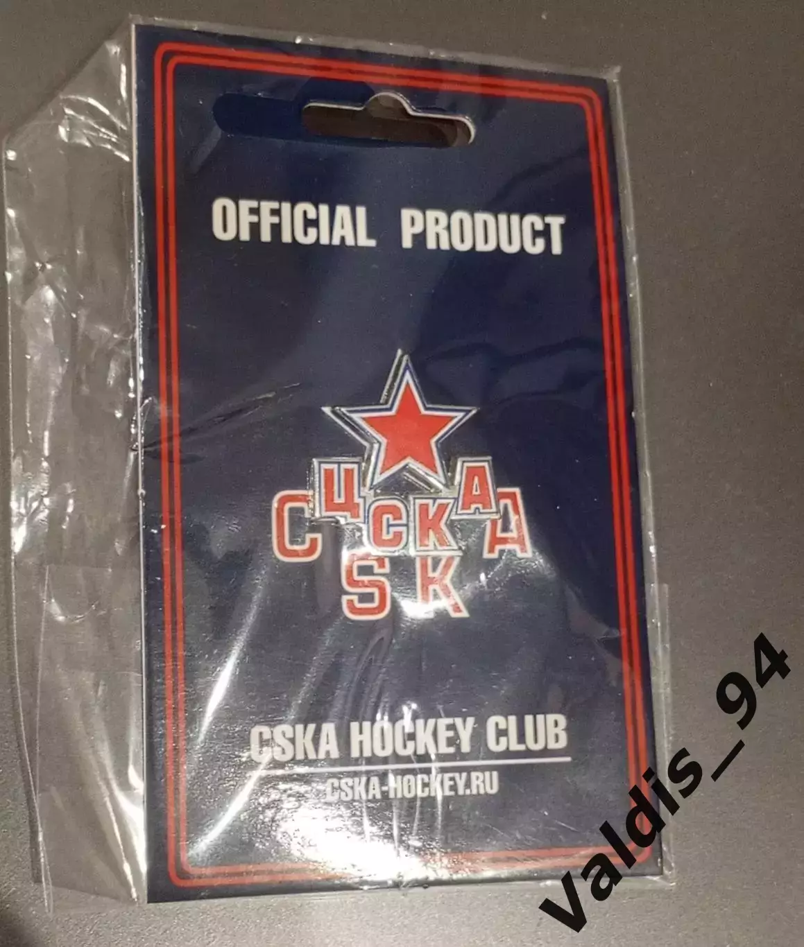 ЦСКА официальный знак, значок, хоккей