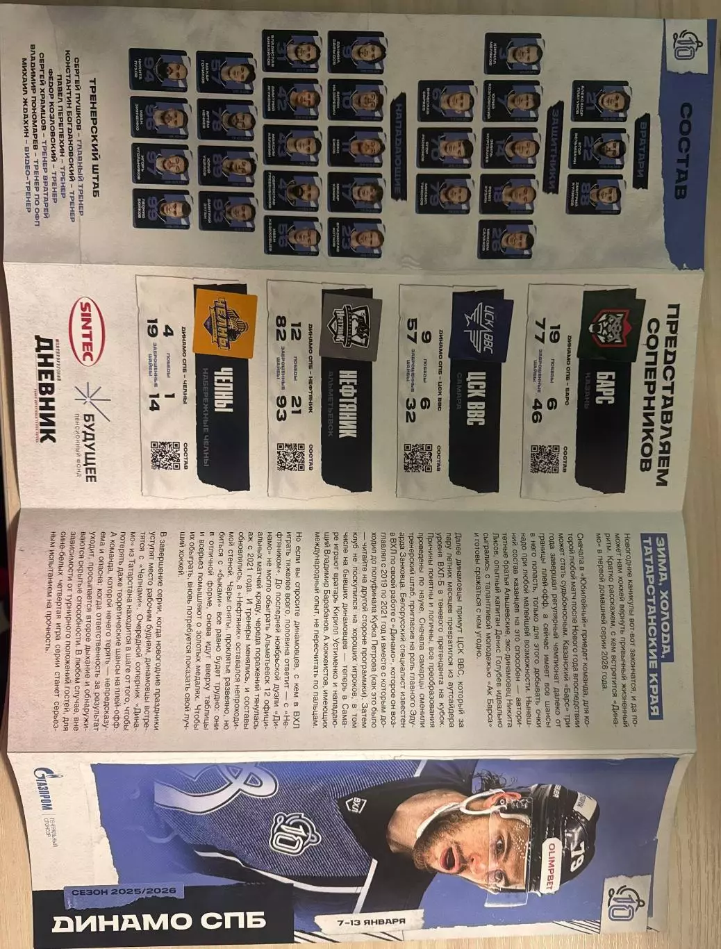 Динамо(Санкт-Петербург)-Казань+ЦСК ВВС(Самара)+Нефтяник+Челны 7+9+11+13.01.2026 1