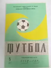 Сборная СССР- Сборная ГДР 05.05.1982