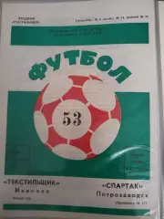 Текстильщик(Иваново)-Спартак(Петрозаводск) 1990