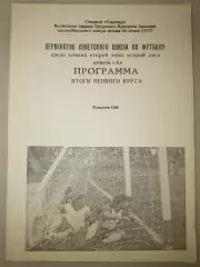 Тольятти 1980 итоги первого круга