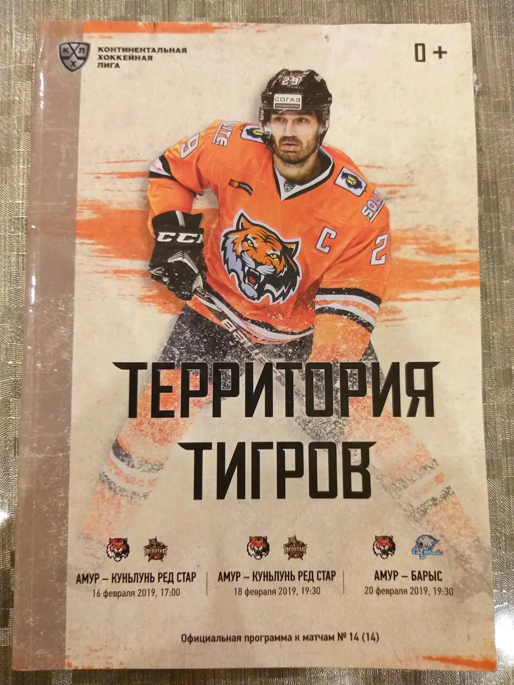 Амур(Хабаровск)-Куньлунь+Барыс(Астана) 16+18+20.02.2019