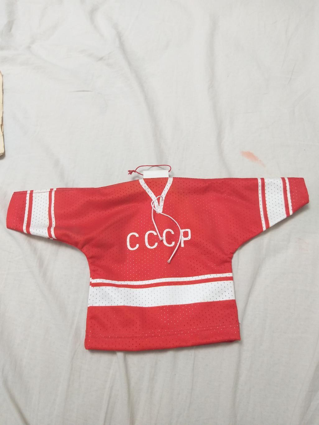 Вымпел-свитер Владислав Третьяк Сборная СССР хоккей 1