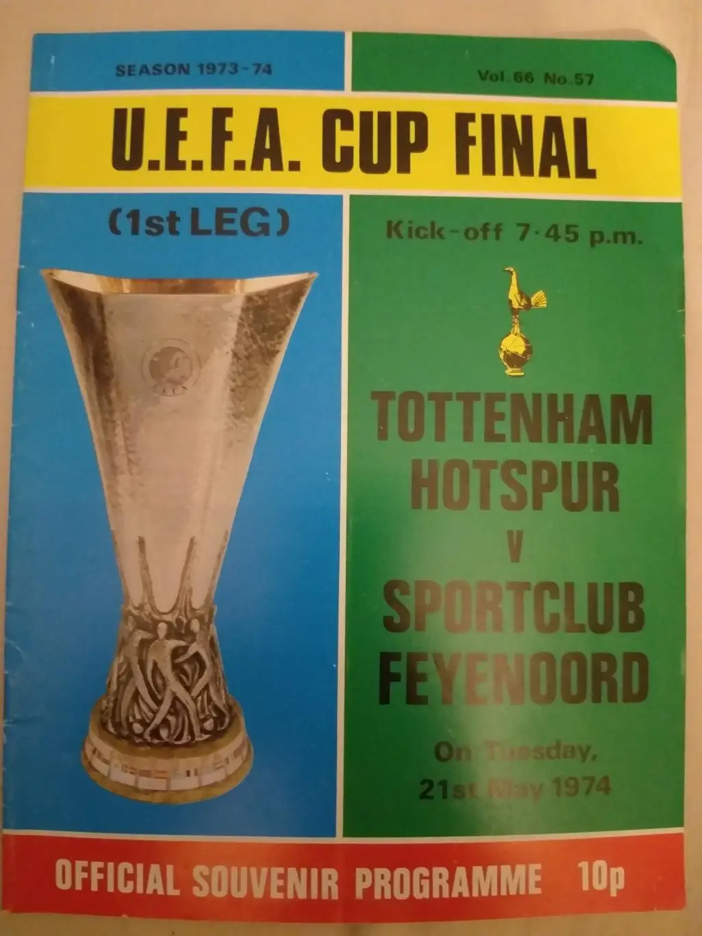 Тотенхэм Хотспур- Фейенорд 1974 Финал Кубка УЕФА