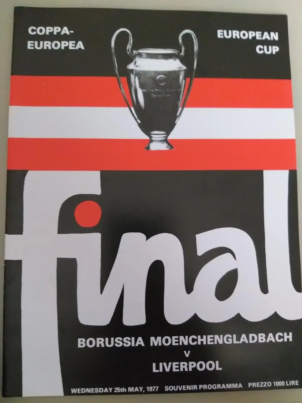 Боруссия- Ливерпуль1977 финал Кубка УЕФА