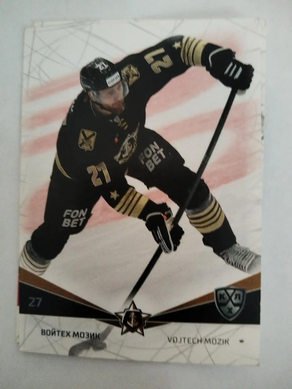 Карточка хоккей Соркин 1