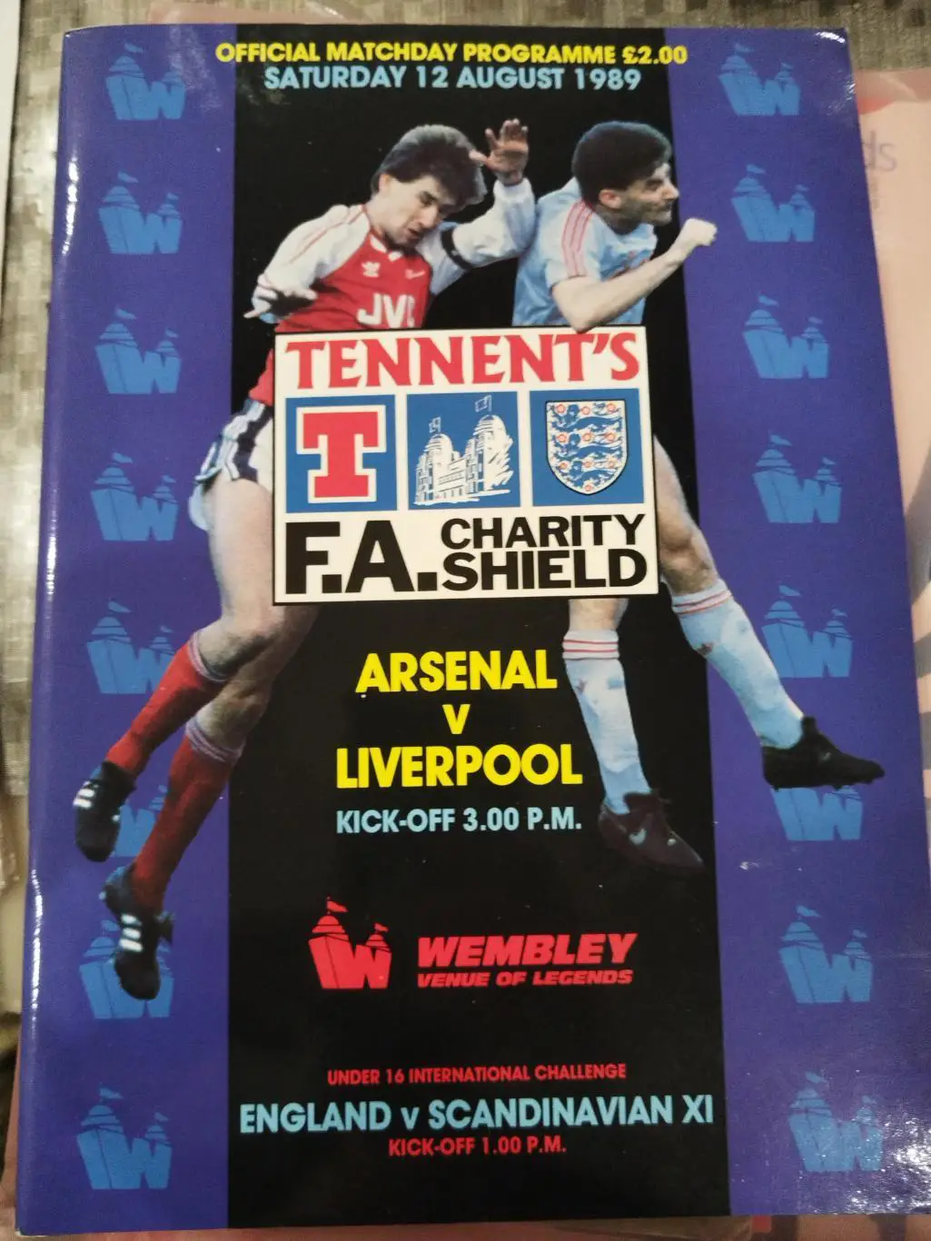 Арсенал(Лондон)-Ливерпуль 12.08.1989 Суперкубок Англии