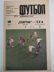 Спартак(Москва)-СКА(Ростов-на-Дону) 1984
