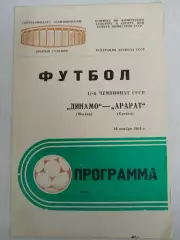 Динамо(Москва)-Арарат(Ереван) 1984