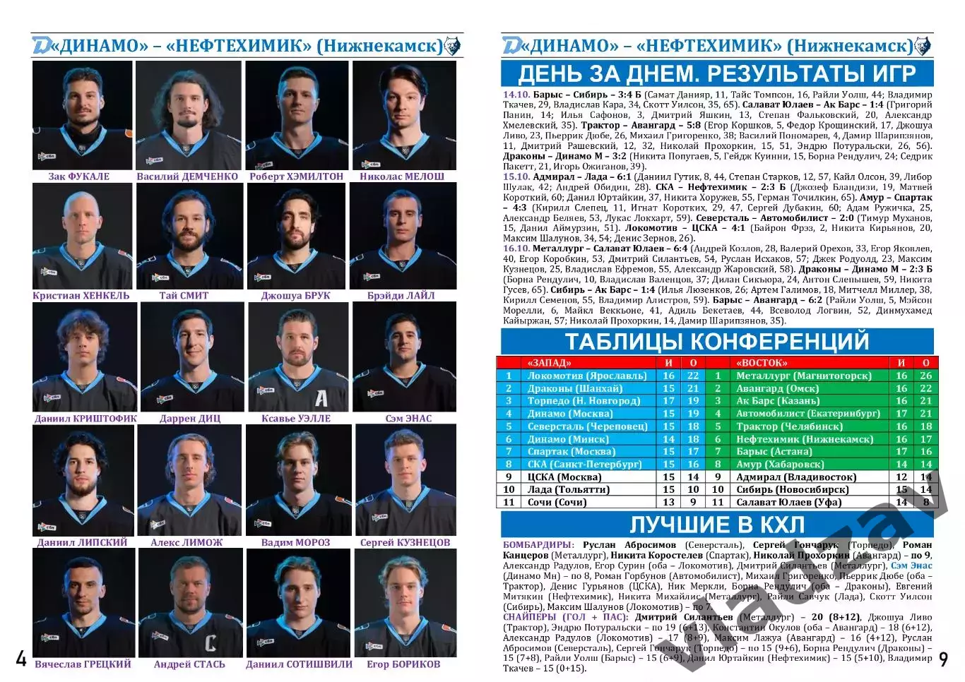 КХЛ-2025/26. 17.10.2025. Динамо (Минск) - Нефтехимик (Нижнекамск) 4