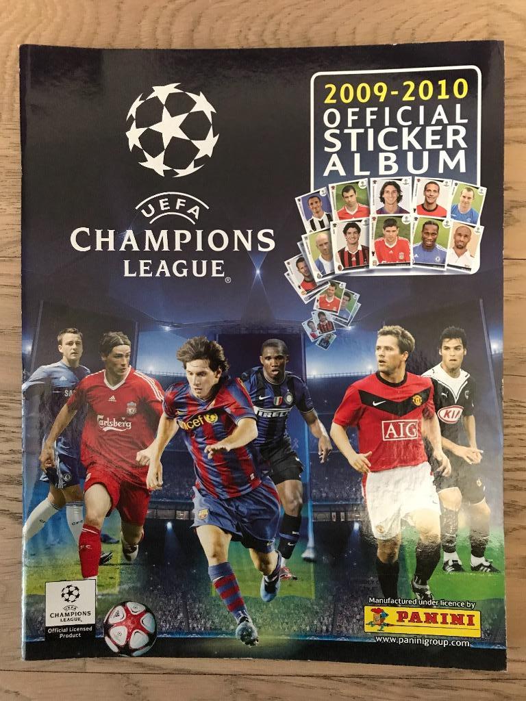 Альбом Лига Чемпионов 2009-2010 (Champions League, Panini, Панини)