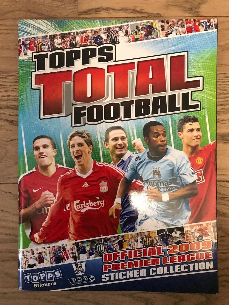 Альбом Topps Total Football (Premier League)