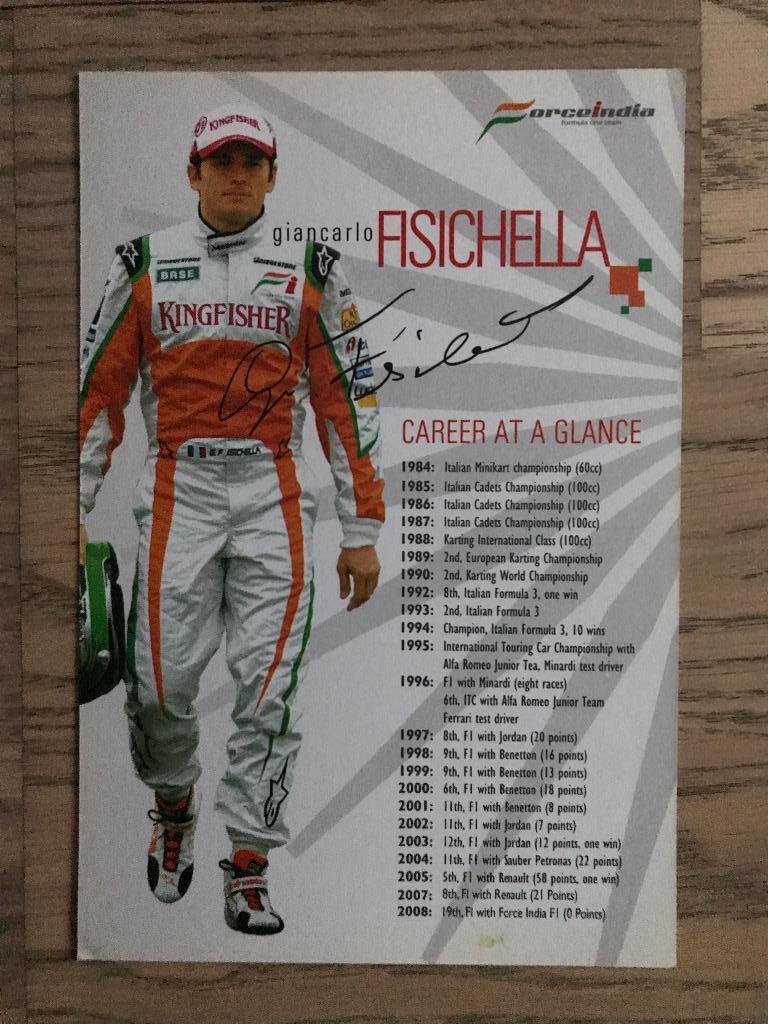 Giancarlo Fisichella / Force India / Formula One 1 / Формула 1 1