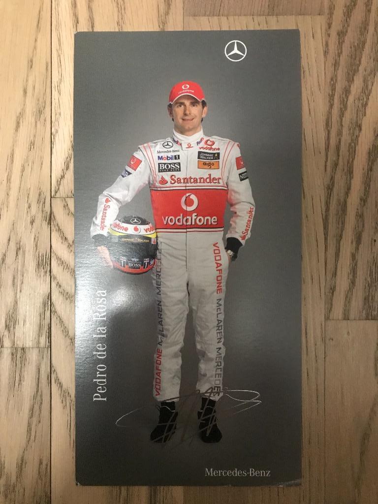 Pedro de la Rosa / Mercedes-Benz / Formula One