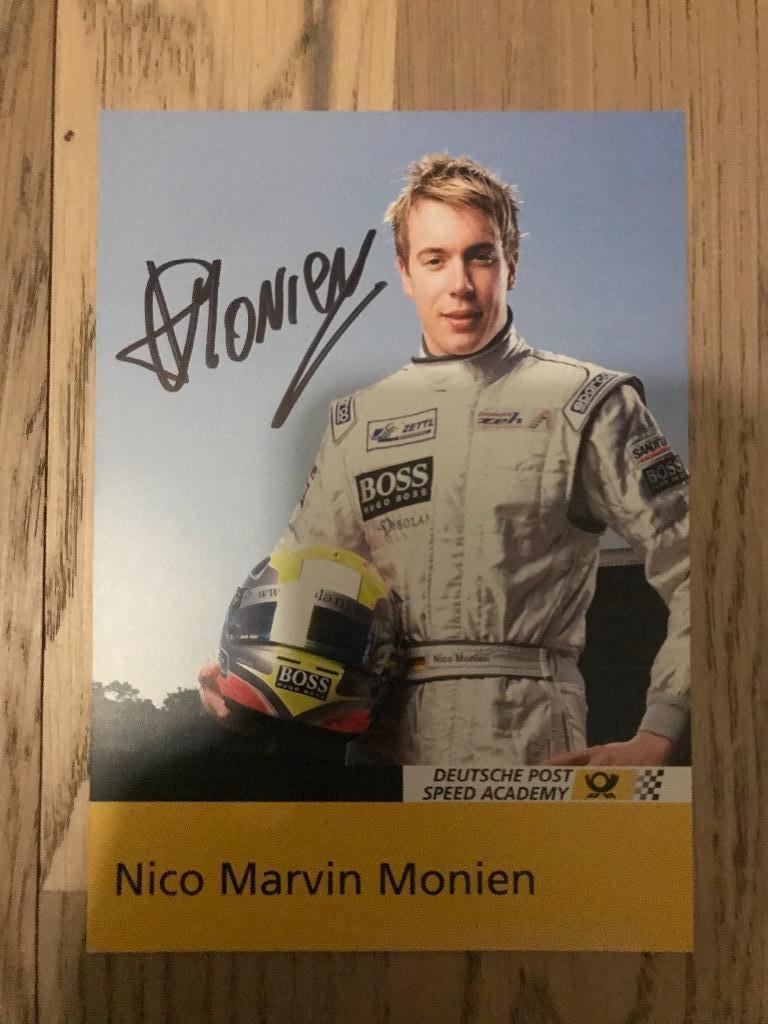 Автограф Nico Marvin Monien (speed academy)