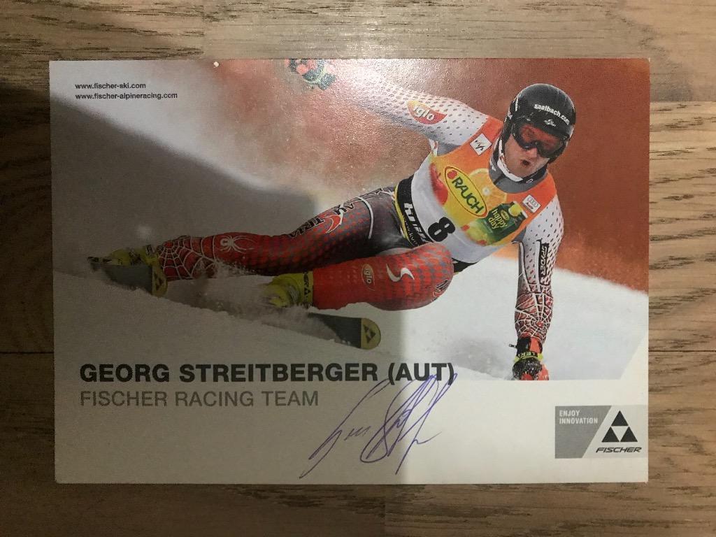 Автограф Georg Stretberger